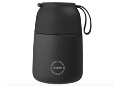 AYA&IDA matte black Food'ie thermos holder 500ml